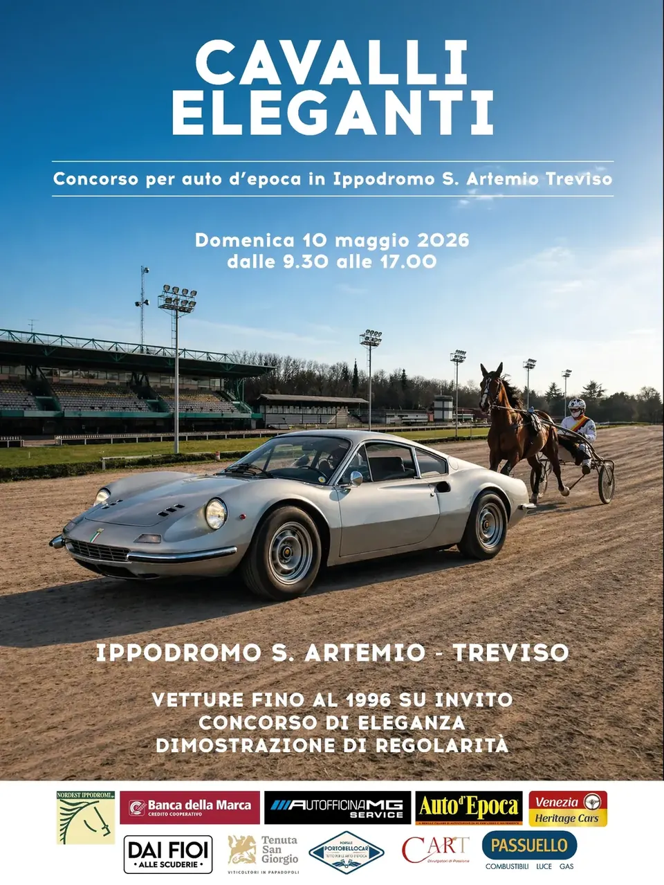 Cavalli Eleganti, 10 maggio 2026, Ippodromo S. Artemio, Treviso